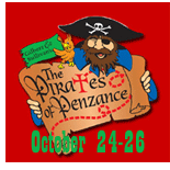 Pirates of Penzance, Oct 24-26